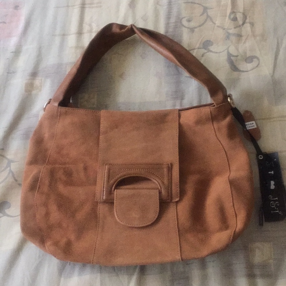 J & T Women’s Purse Boho Style Tote Shoulder Hand Bag NWT bag